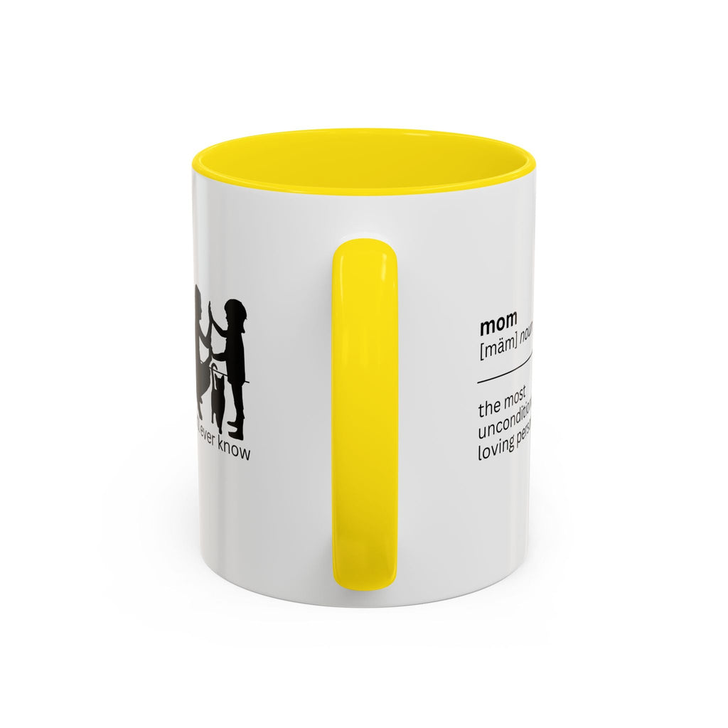 Mom Unconditional Love Coffee Mug - 11oz & 15oz Accent Mugs - Drinkware, Coffee Mugs - EpiAl's Shop