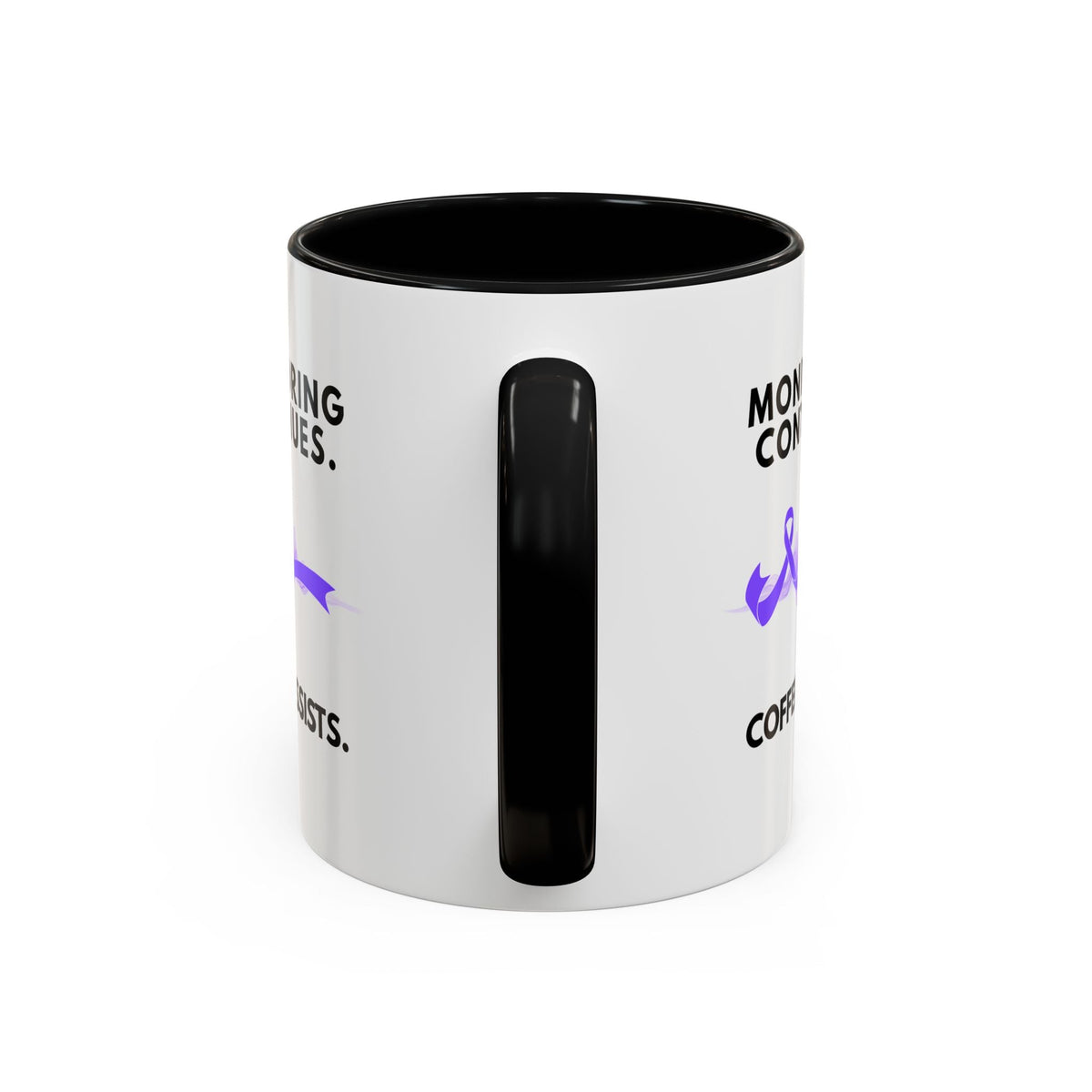 Monitoring Continues. Coffee Assists. Epilepsy Awareness Mug - Drinkware, Coffee Mugs - EpiAl's Shop