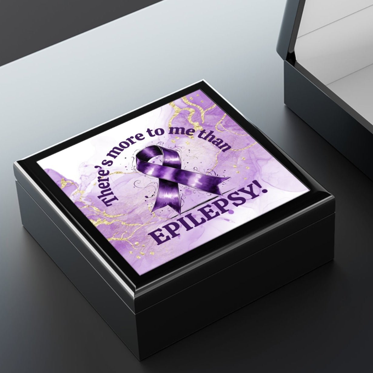 More To Me Than Epilepsy Jewelry Box - Decor, Bedroom, Jewelry Boxes - EpiAl's Shop