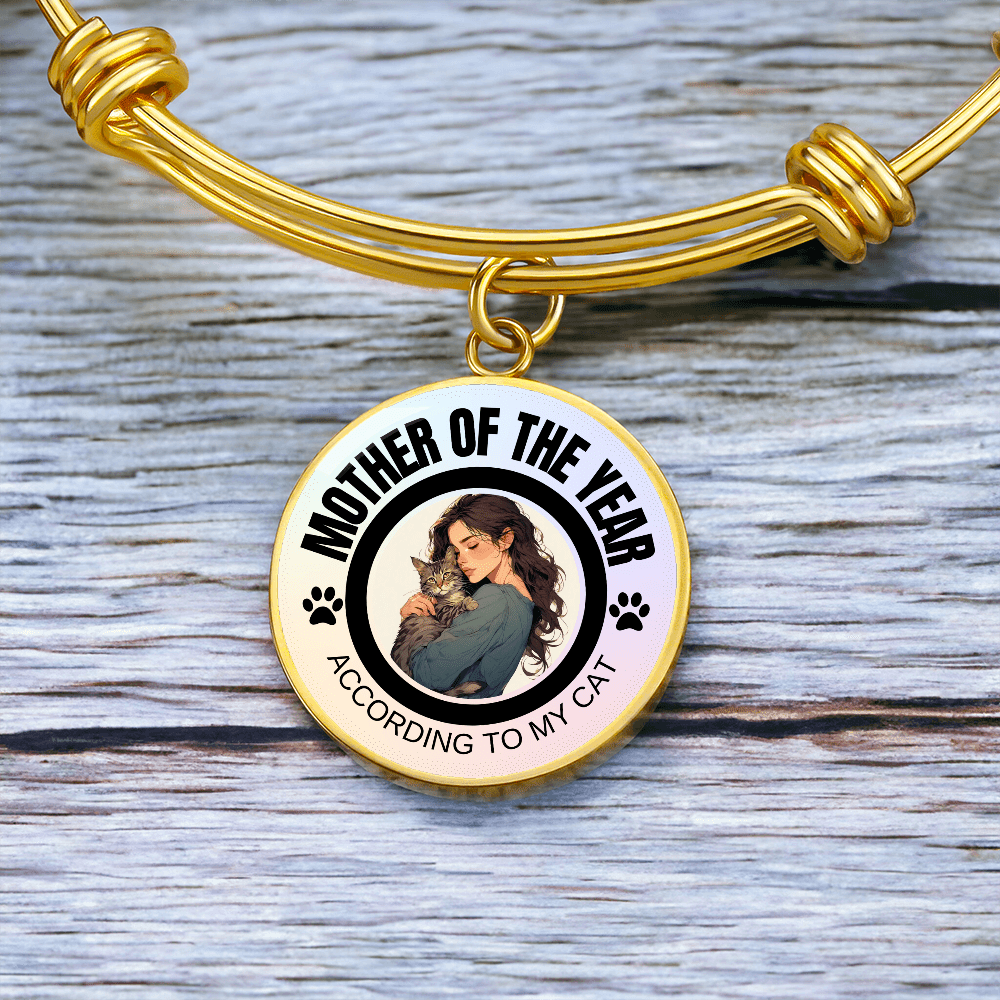 Mother of the Year Pendant Bracelet - Jewelry, Bracelets - EpiAl's Shop