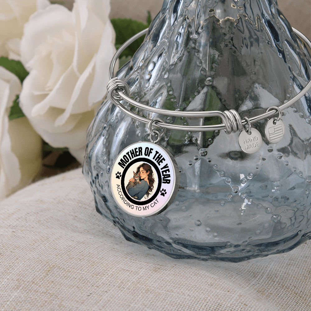 Mother of the Year Pendant Bracelet - Jewelry, Bracelets - EpiAl's Shop