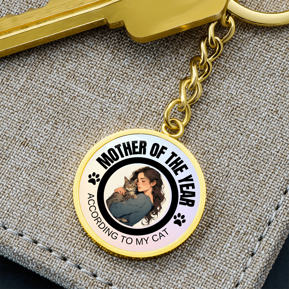 Mother of the Year Pendant Keychain - Jewelry, Keychains - EpiAl's Shop