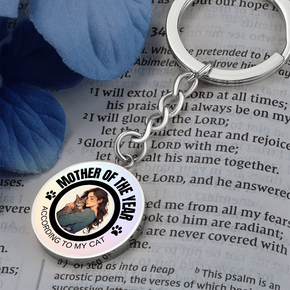 Mother of the Year Pendant Keychain - Jewelry, Keychains - EpiAl's Shop