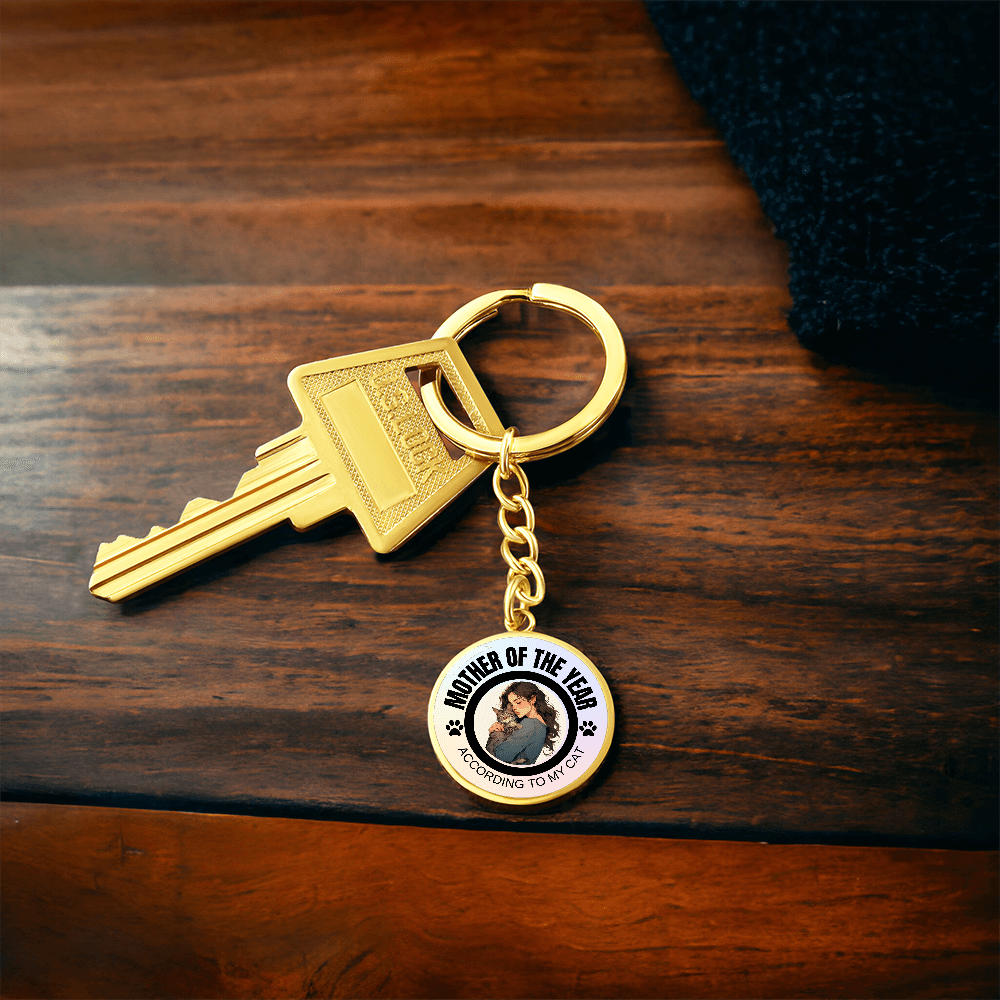 Mother of the Year Pendant Keychain - Jewelry, Keychains - EpiAl's Shop
