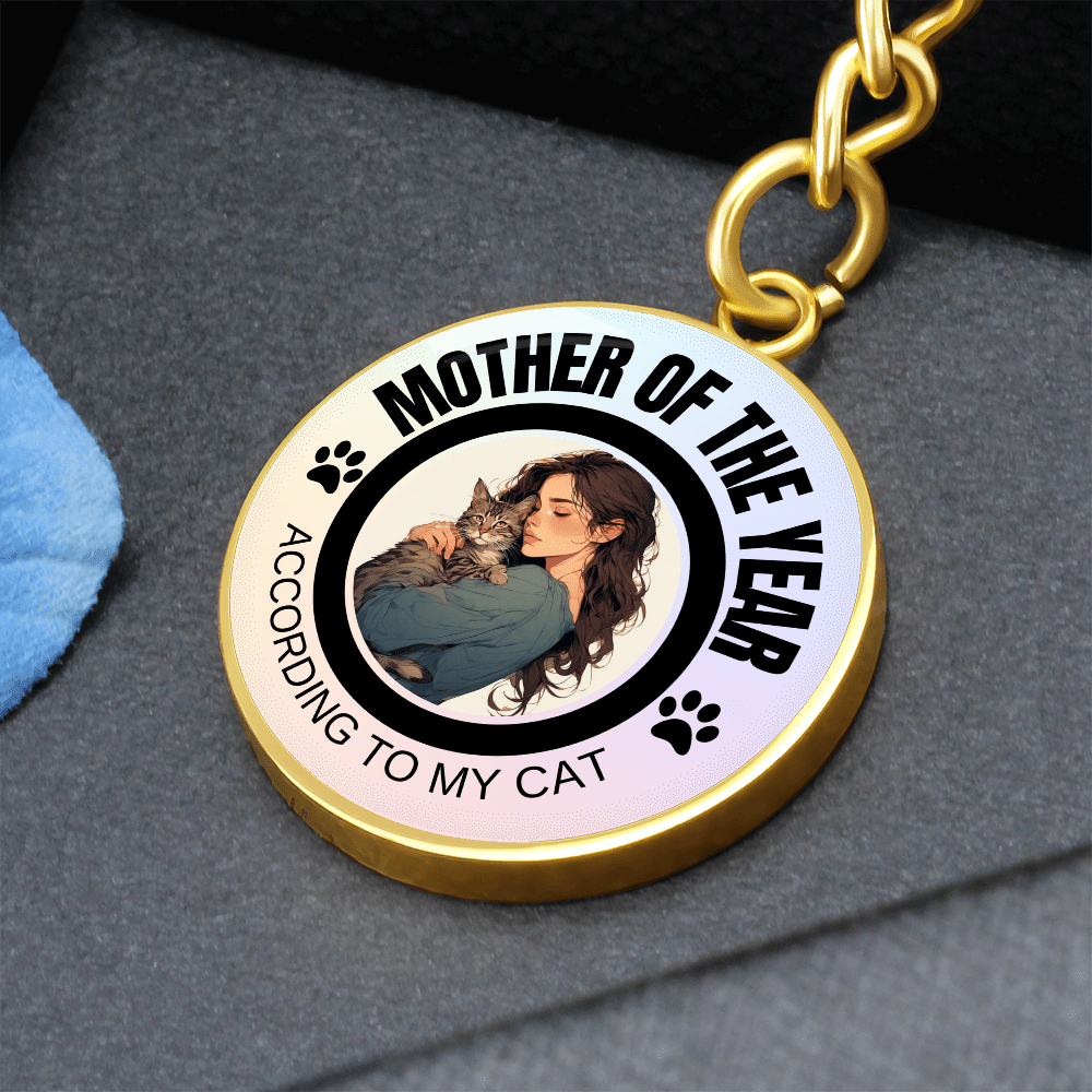 Mother of the Year Pendant Keychain - Jewelry, Keychains - EpiAl's Shop