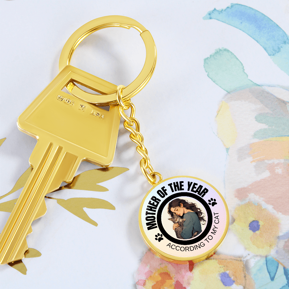 Mother of the Year Pendant Keychain - Jewelry, Keychains - EpiAl's Shop