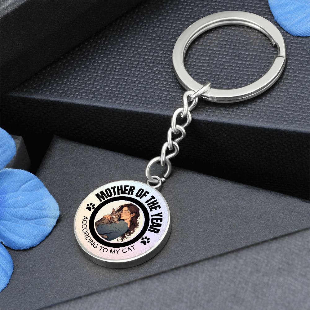 Mother of the Year Pendant Keychain - Jewelry, Keychains - EpiAl's Shop