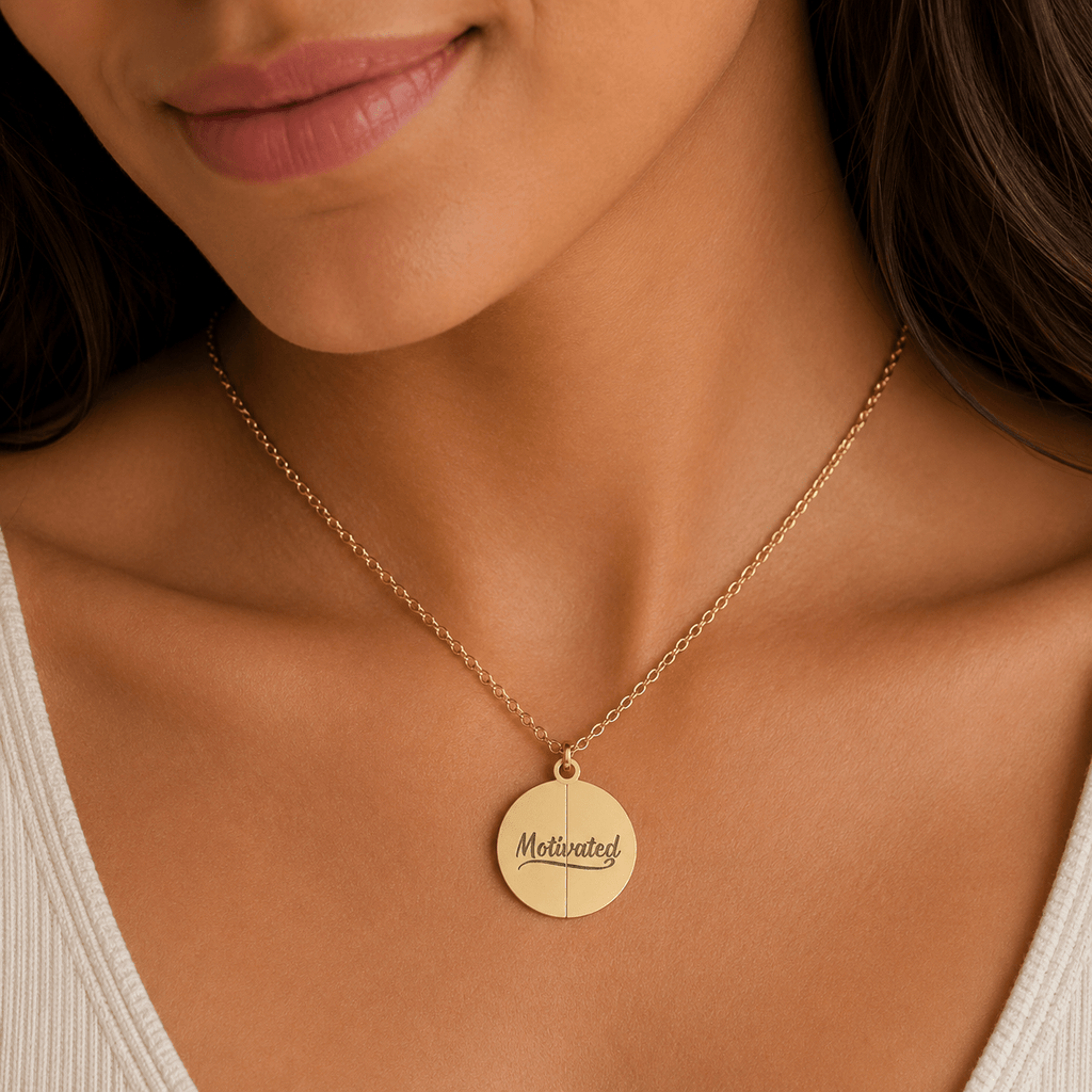 Motivated Hidden Message Necklace | Consequences Mostly - Jewelry, Necklaces - EpiAl's Shop