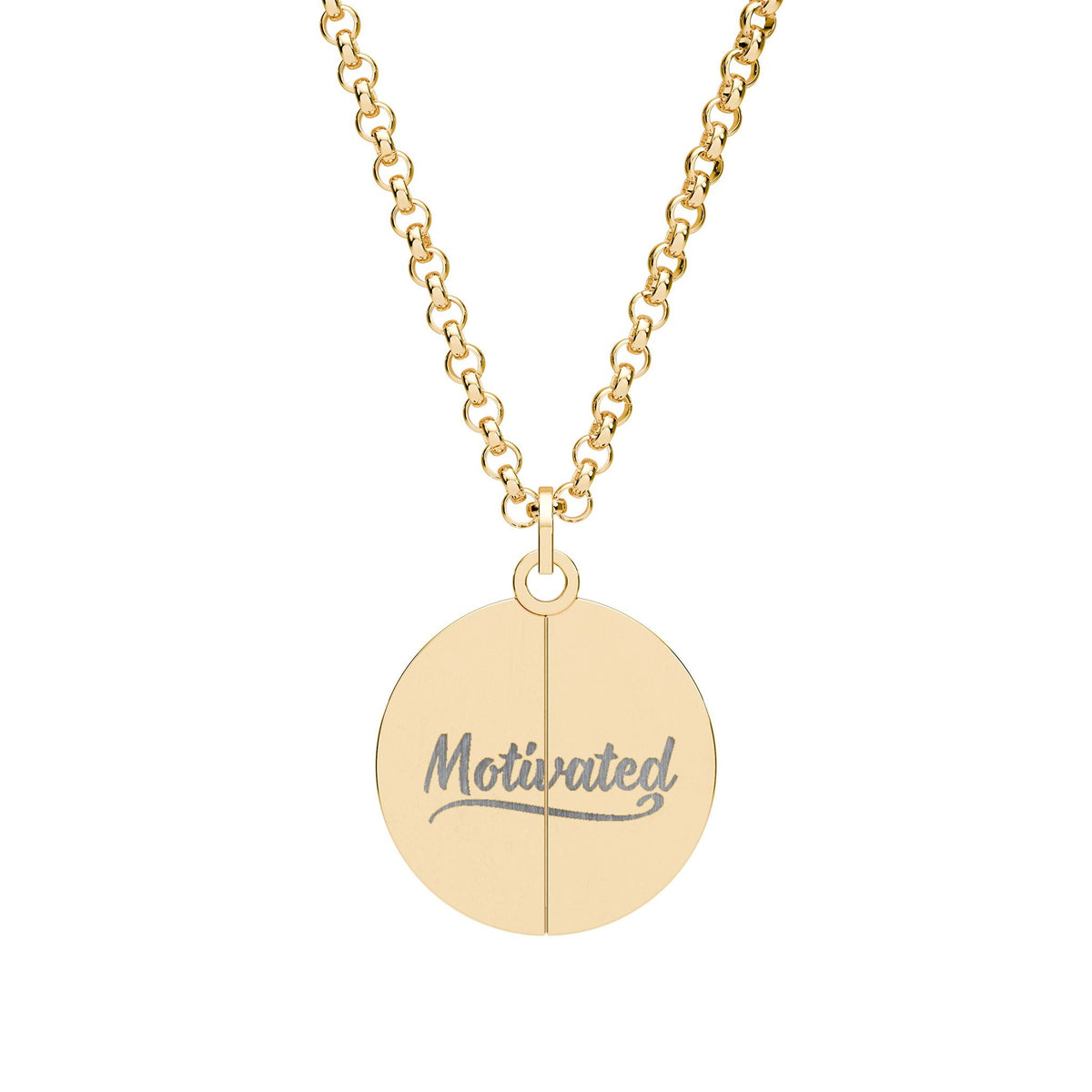 Motivated Hidden Message Necklace | Consequences Mostly - Jewelry, Necklaces - EpiAl's Shop