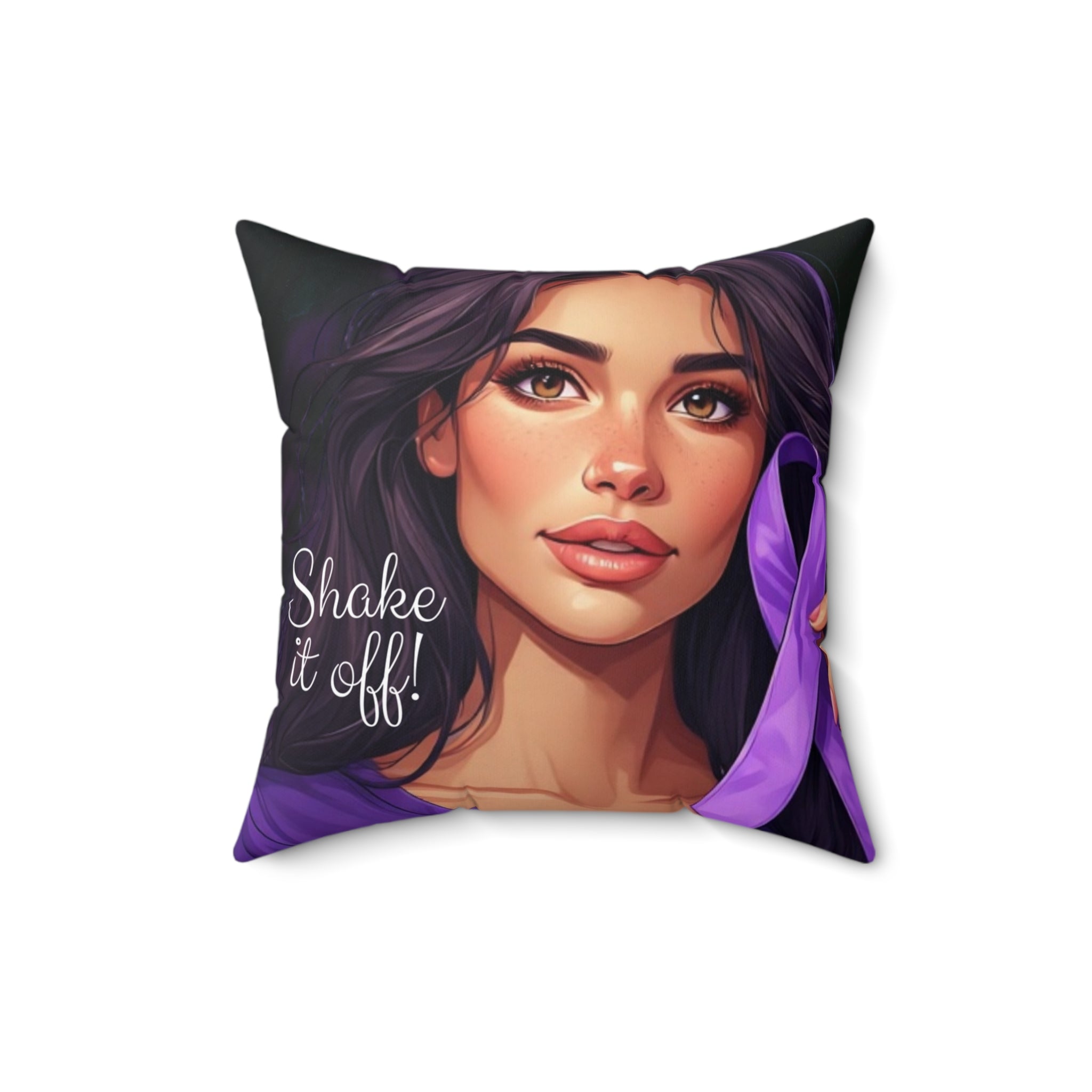 Motivational Shake It Off Decorative Pillow, Home Decor - Decor, Home, Pillows - EpiAl's Shop