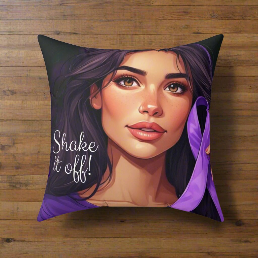 Motivational Shake It Off Decorative Pillow, Home Decor - Decor, Home, Pillows - EpiAl's Shop