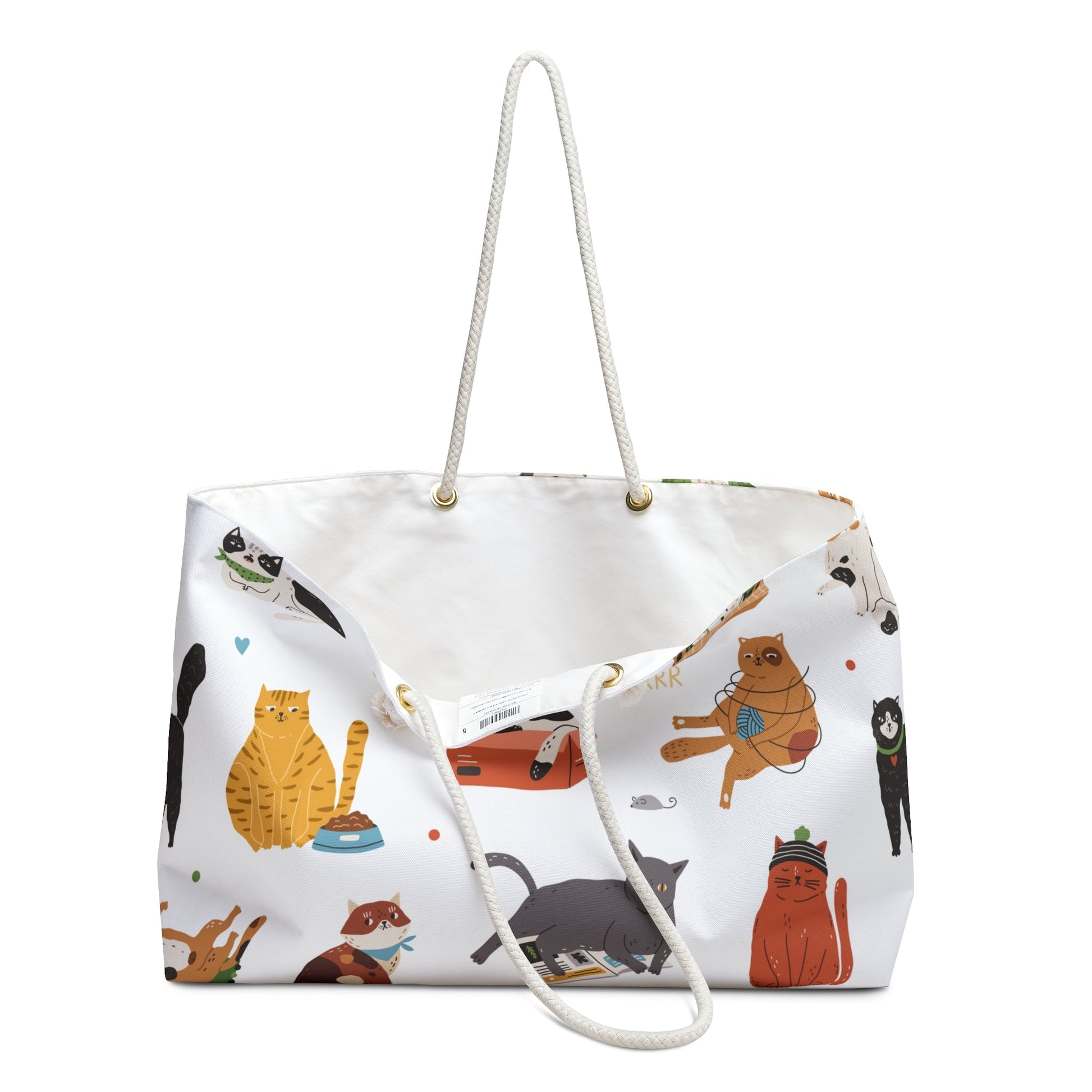 Motley Cats Weekender Bag - Bags - Epileptic Al’s Shop