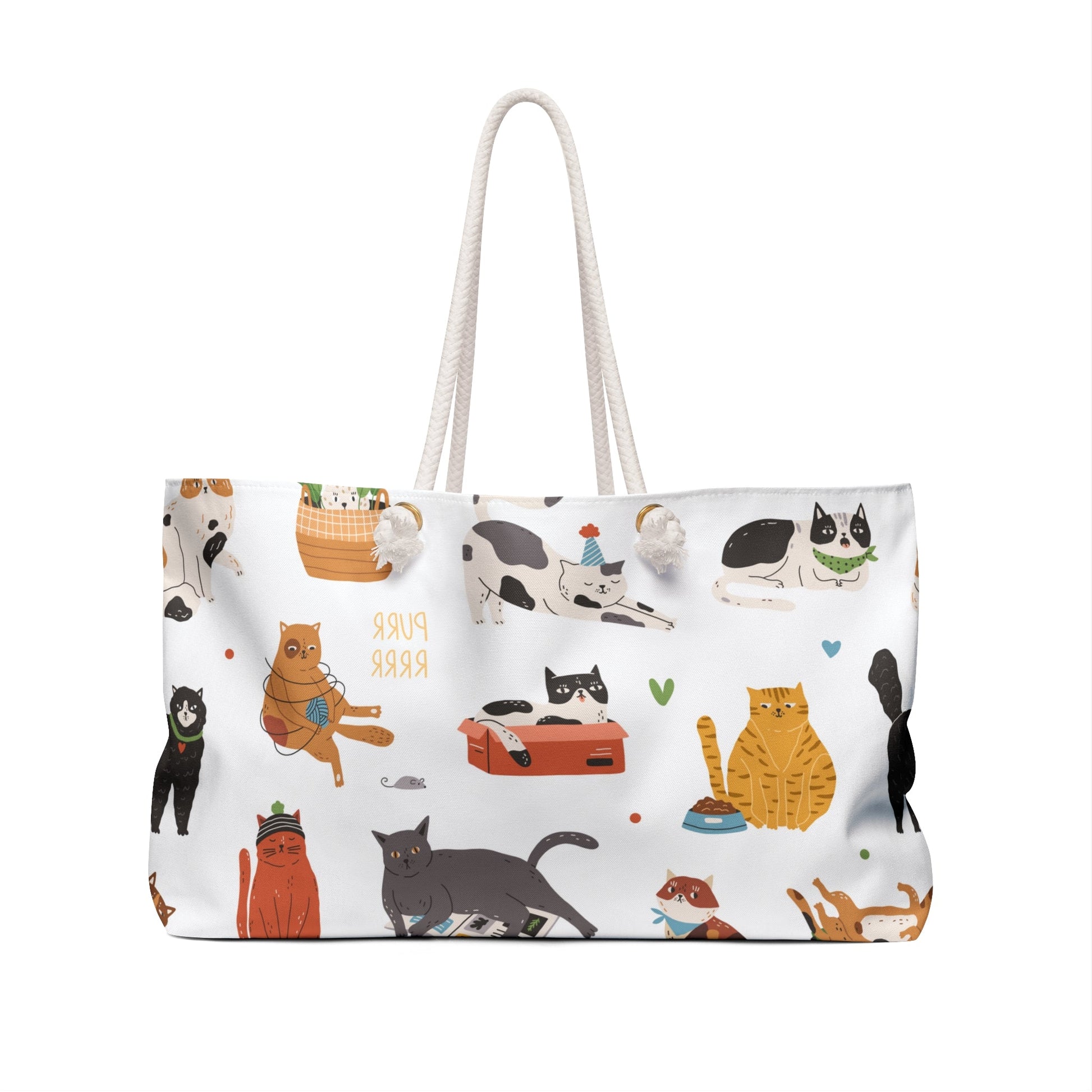 Motley Cats Weekender Bag - Bags - Epileptic Al’s Shop