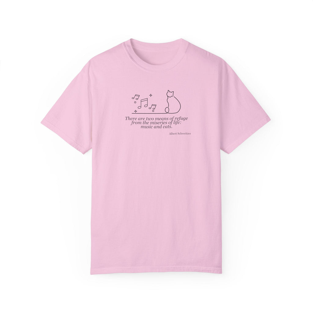 Musical Cat Unisex T-Shirt - Comfort Meets Creativity - Clothing, T-shirts - EpiAl's Shop