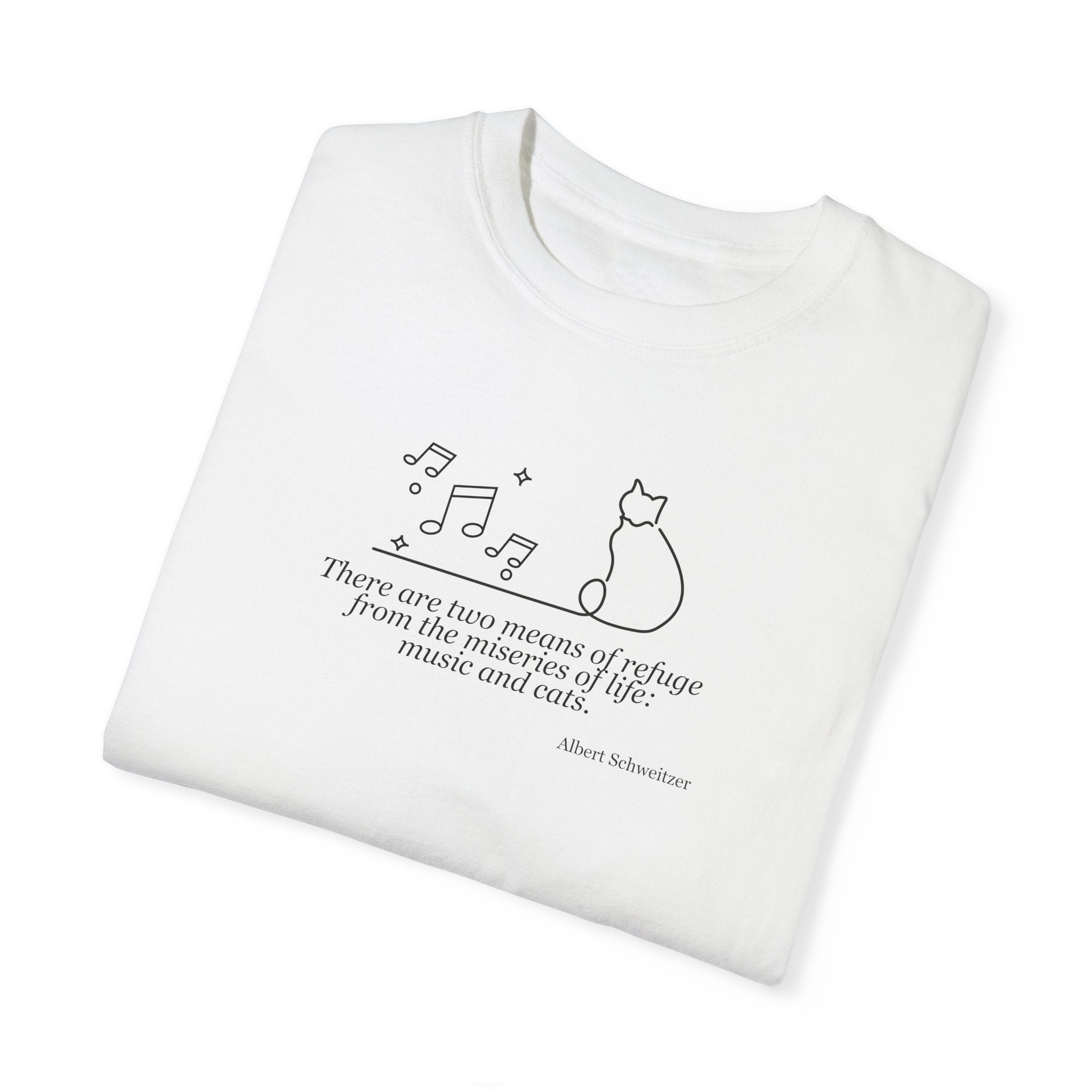 Musical Cat Unisex T-Shirt - Comfort Meets Creativity - Clothing, T-shirts - EpiAl's Shop