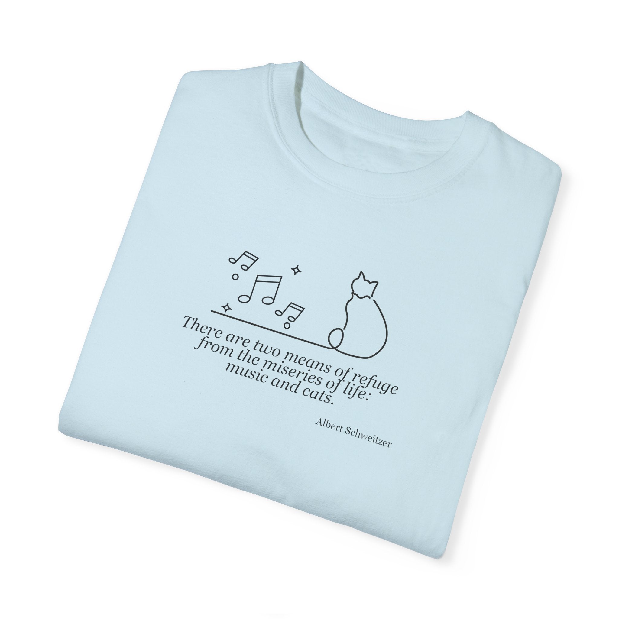 Musical Cat Unisex T-Shirt - Comfort Meets Creativity - Clothing, T-shirts - EpiAl's Shop