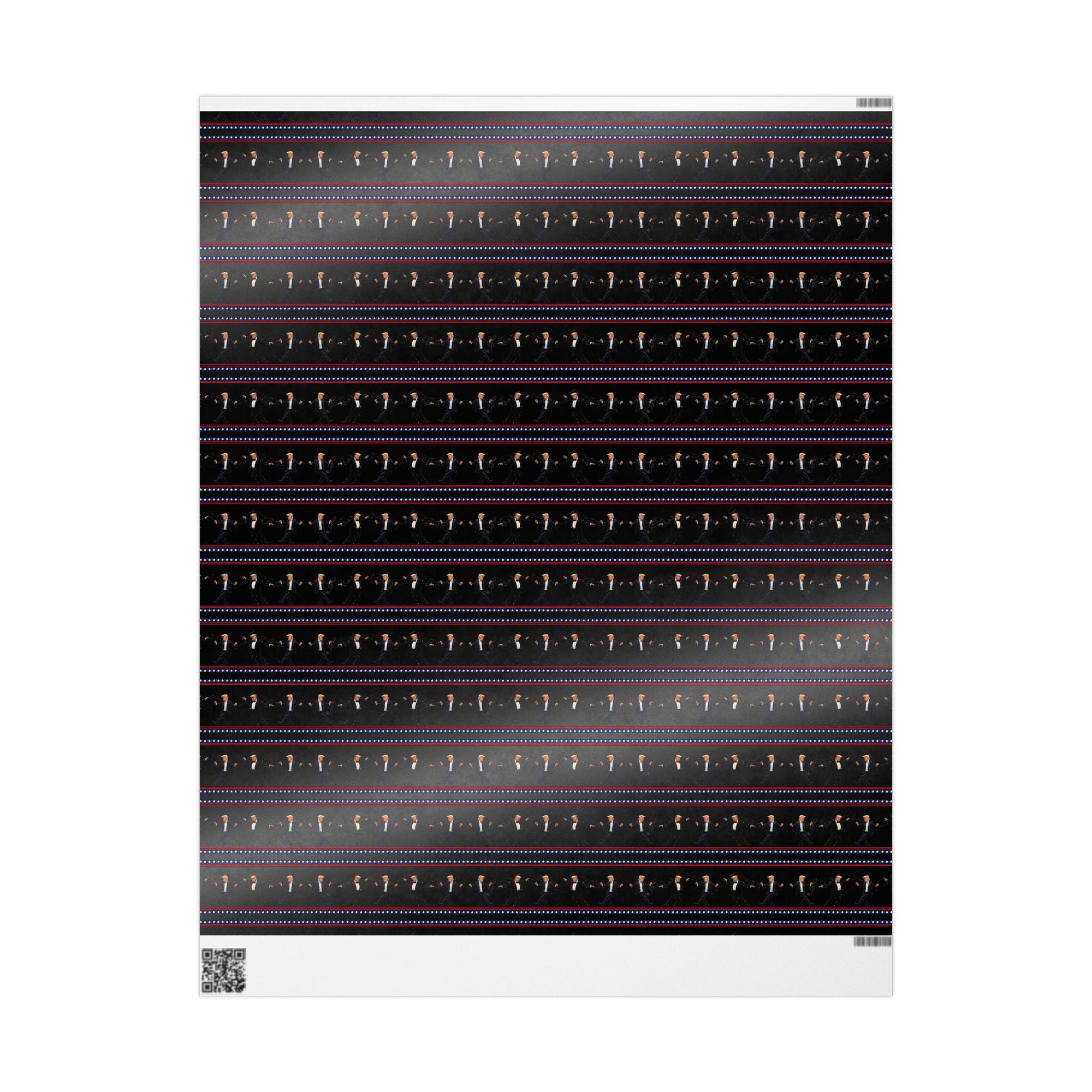 Musical Trump Wrapping Paper for All Occasions - Paper Products, Gift Wrapping Paper - EpiAl's Shop