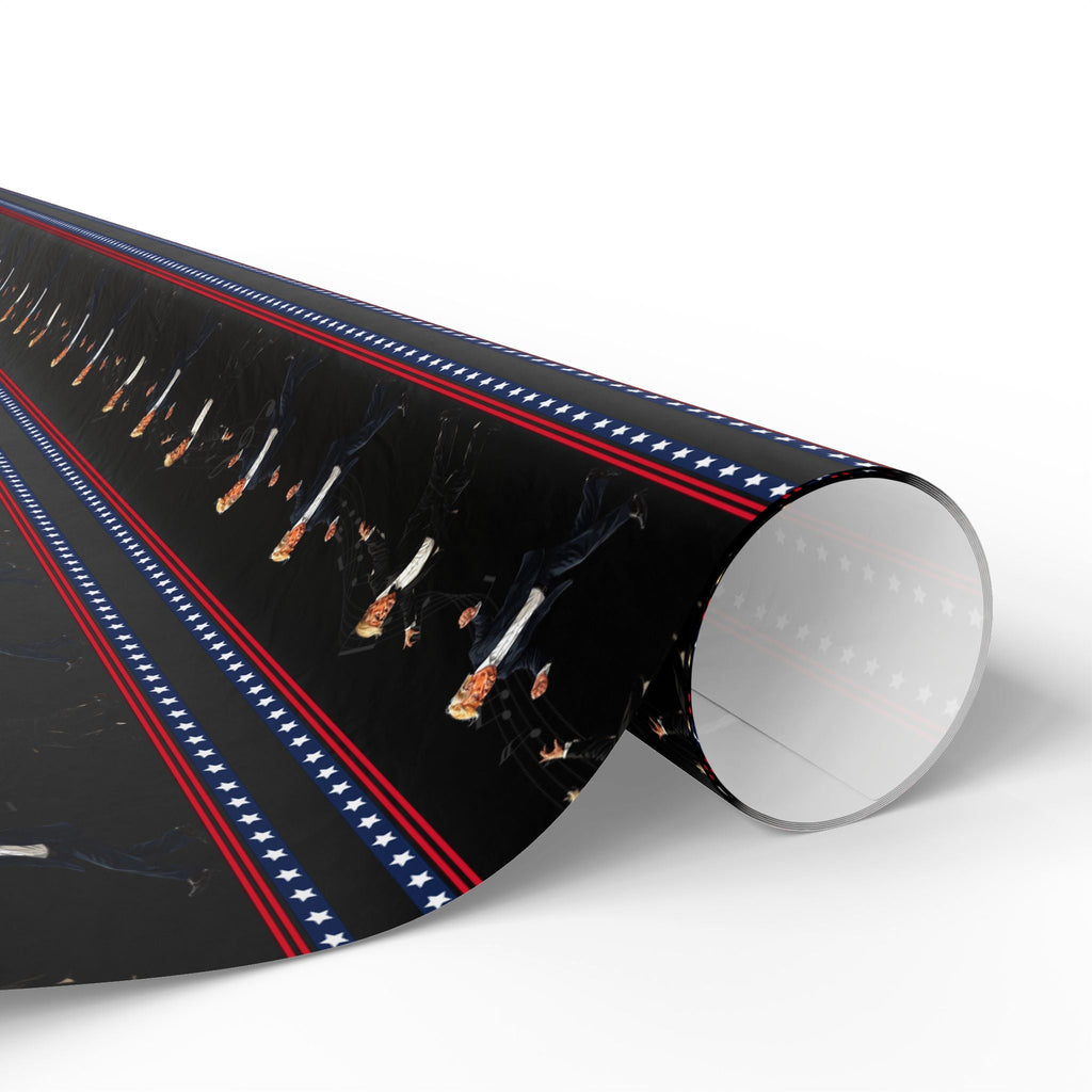 Musical Trump Wrapping Paper for All Occasions - Paper Products, Gift Wrapping Paper - EpiAl's Shop