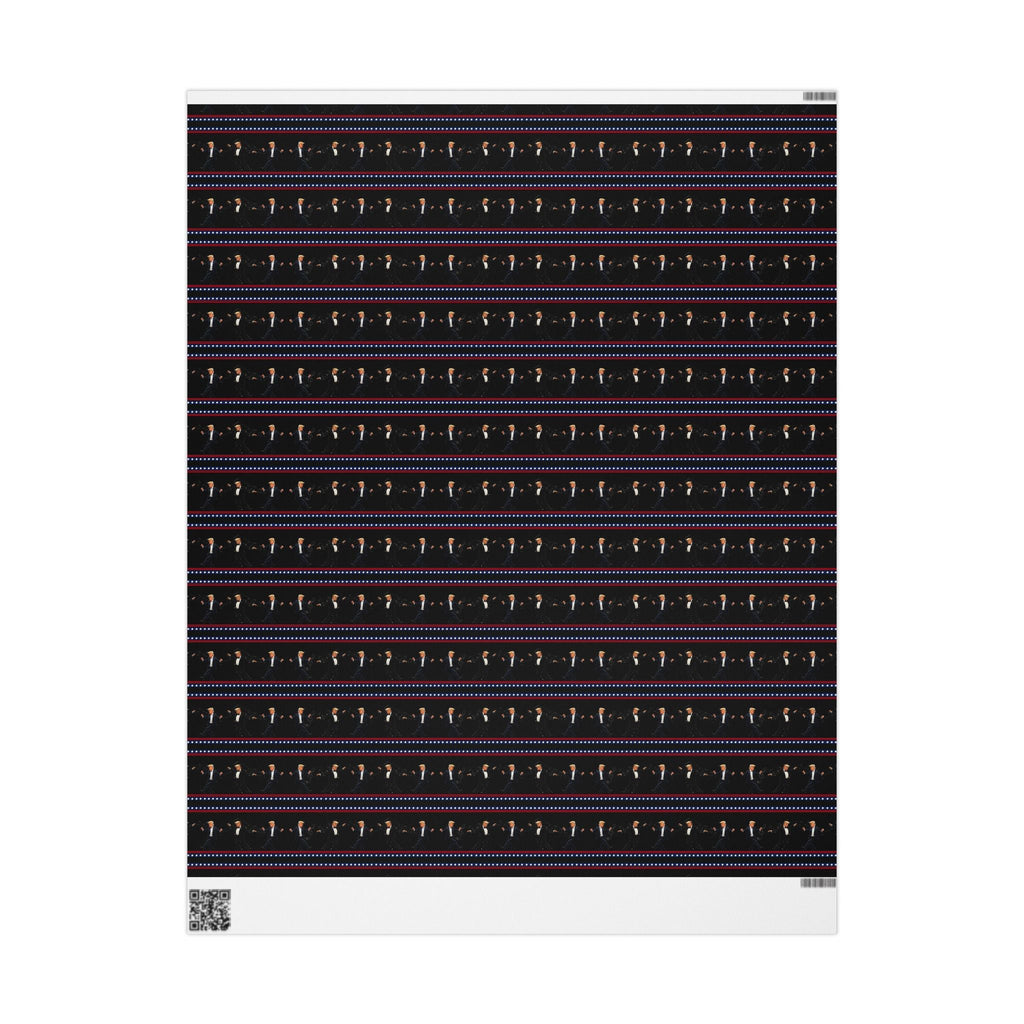 Musical Trump Wrapping Paper for All Occasions - Paper Products, Gift Wrapping Paper - EpiAl's Shop