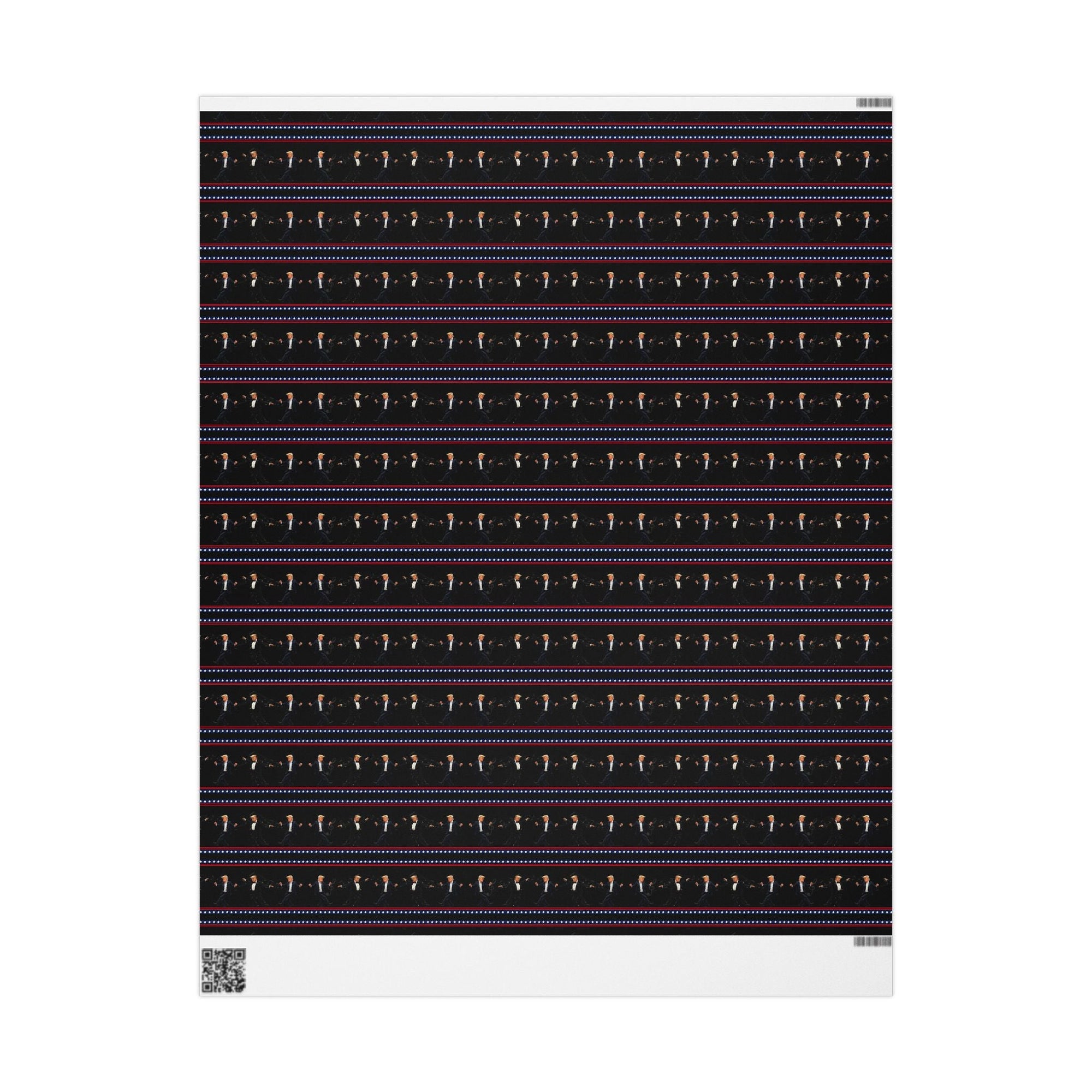 Musical Trump Wrapping Paper for All Occasions - Paper Products, Gift Wrapping Paper - EpiAl's Shop