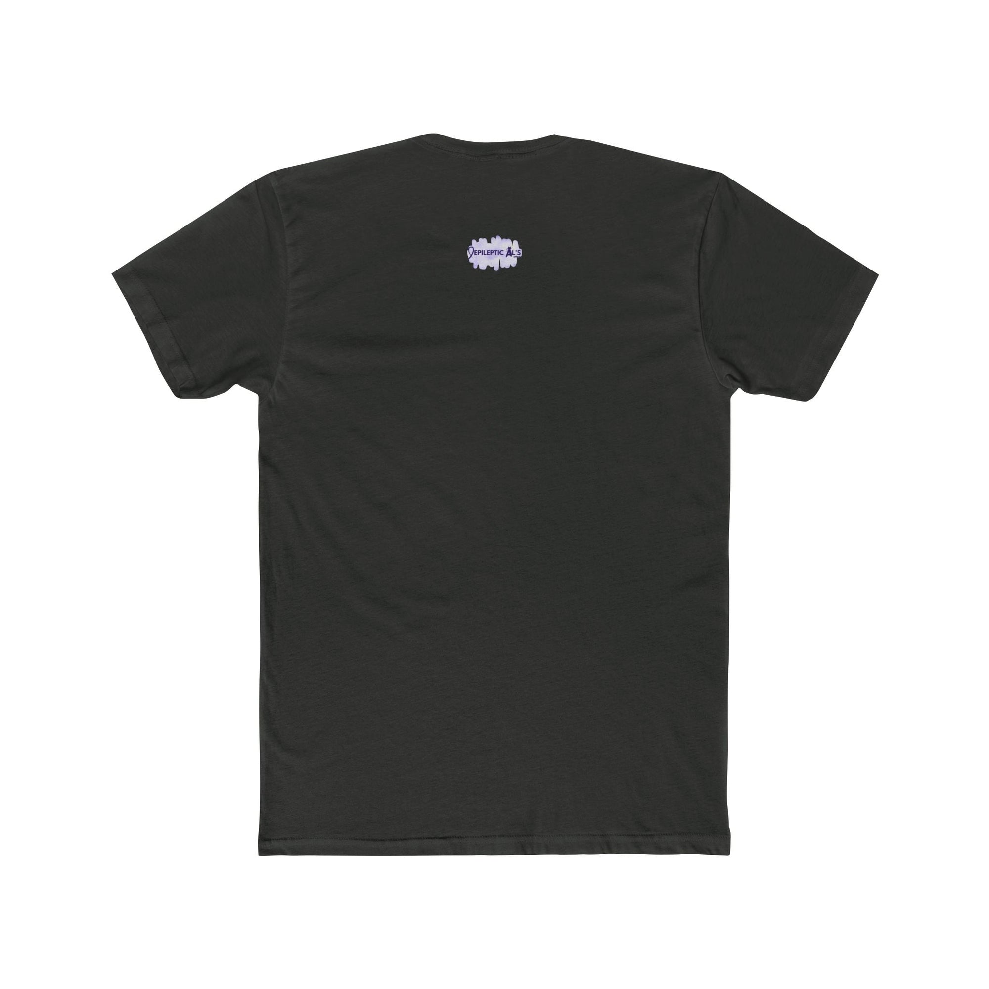 Mustachioed Cat Dad Men's Cotton Crew Tee - T - Shirt - Epileptic Al’s Shop