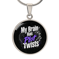 My Brain Has Plot Twists Necklace - Jewelry, Necklaces - EpiAl's Shop