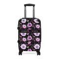 My Brain. My Battle. Epilepsy Awareness Hard-Shell Suitcase | Purple Floral Luggage - Bags, Suitcases - EpiAl's Shop