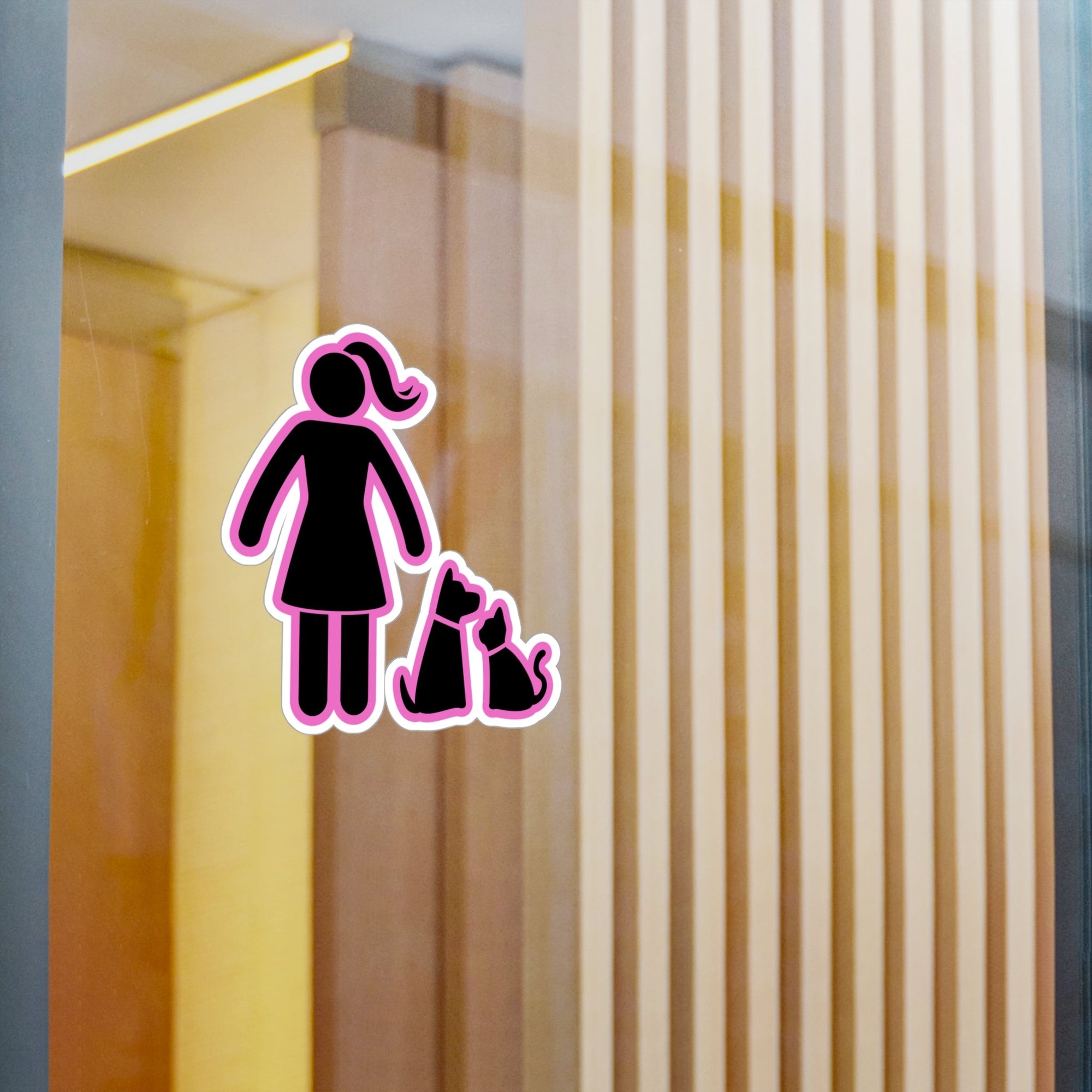 My Little Stick Family Kiss - Cut Vinyl Decals - Accessories, Auto, Bumper Decor - EpiAl's Shop
