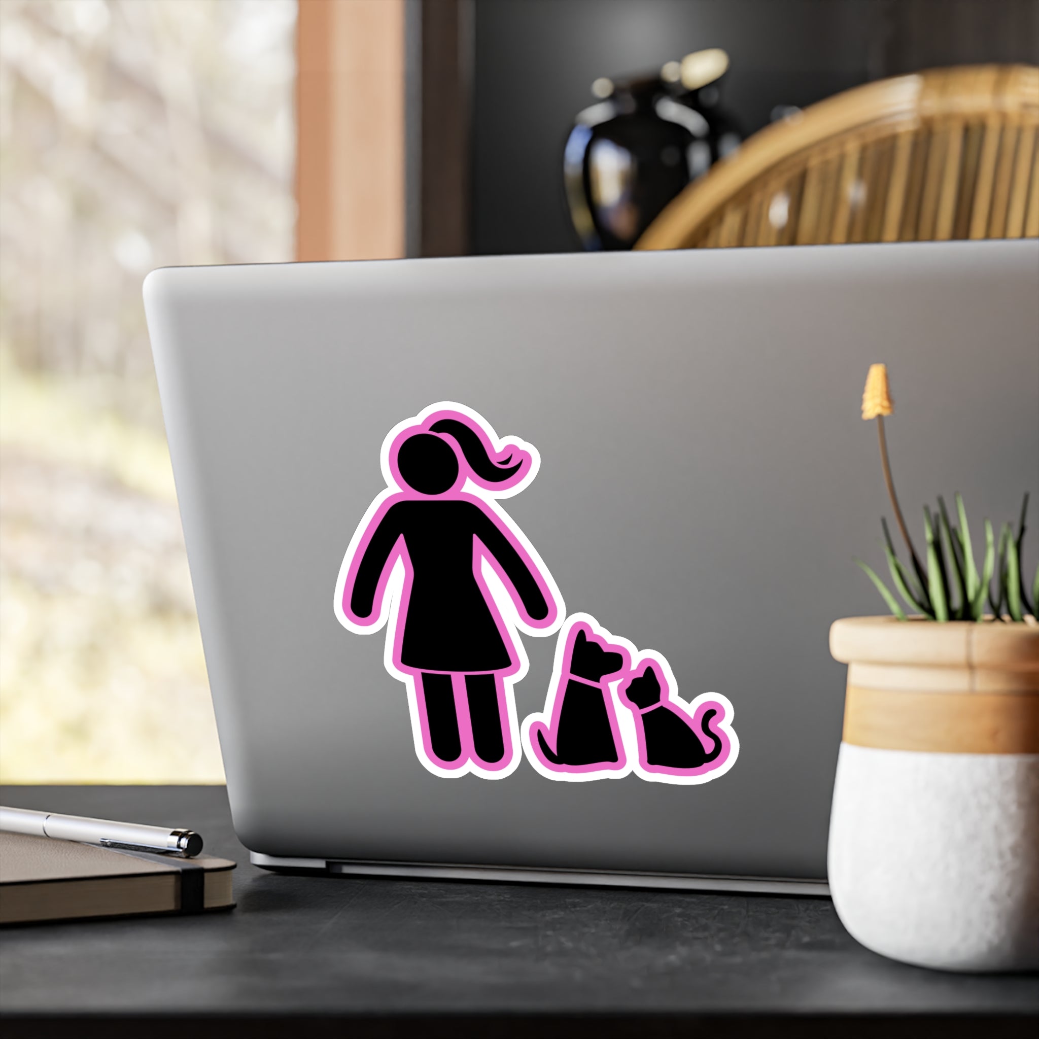 My Little Stick Family Kiss - Cut Vinyl Decals - Accessories, Auto, Bumper Decor - EpiAl's Shop