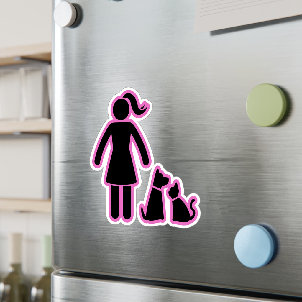 My Little Stick Family Kiss - Cut Vinyl Decals - Accessories, Auto, Bumper Decor - EpiAl's Shop