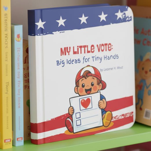 My Little Vote: Big Ideas for Tiny Hands by Leanne H. West - Books, Board - EpiAl's Shop