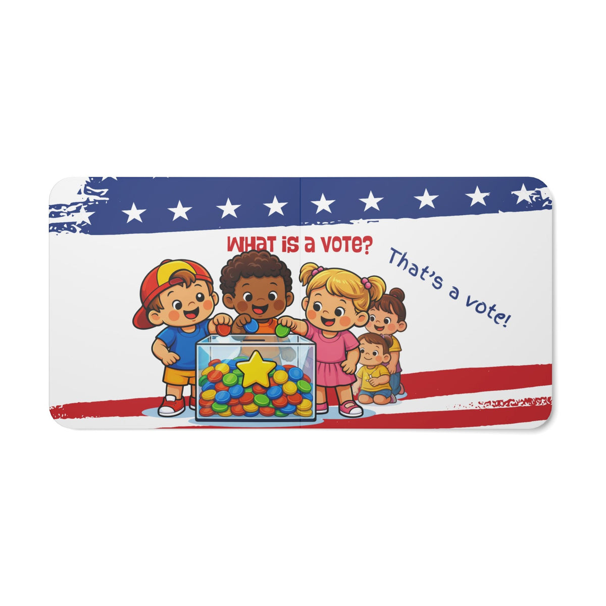 My Little Vote: Big Ideas for Tiny Hands by Leanne H. West - Books, Board - EpiAl's Shop