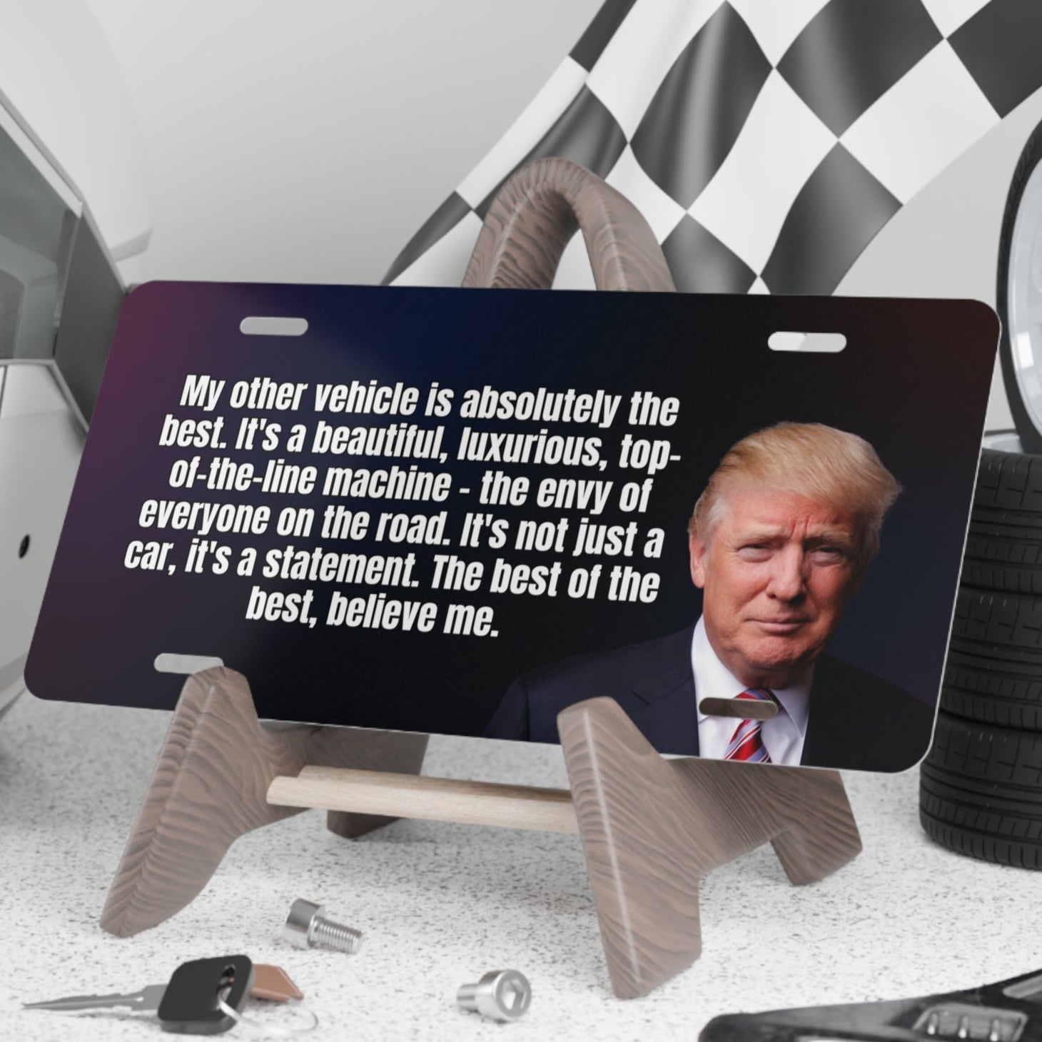 My Other Vehicle Vanity Plate - Accessories, Auto, License Plates - EpiAl's Shop