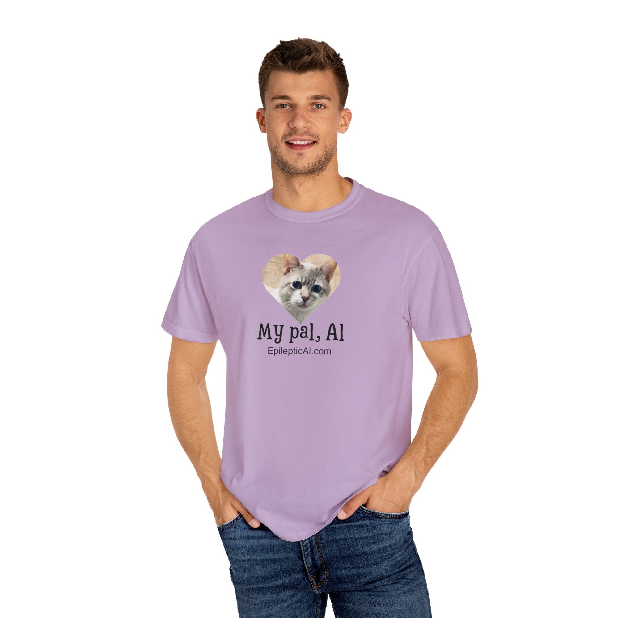 My Pal Al Unisex Garment - Dyed T - shirt - T - Shirt - Epileptic Al’s Shop