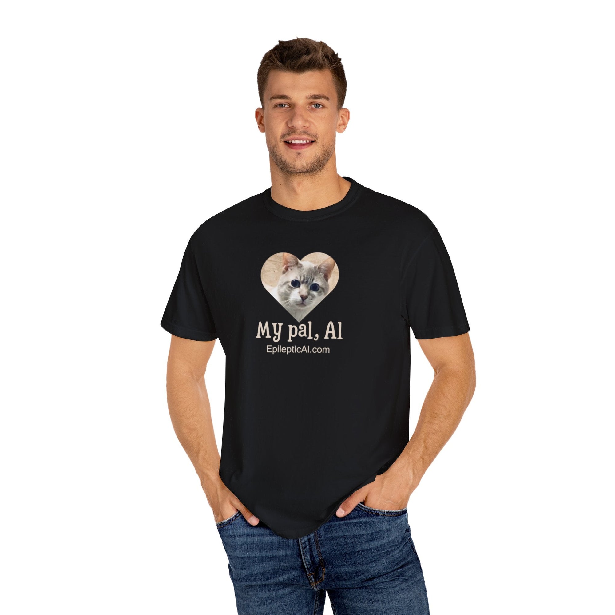My Pal Al Unisex Garment - Dyed T - shirt - T - Shirt - Epileptic Al’s Shop