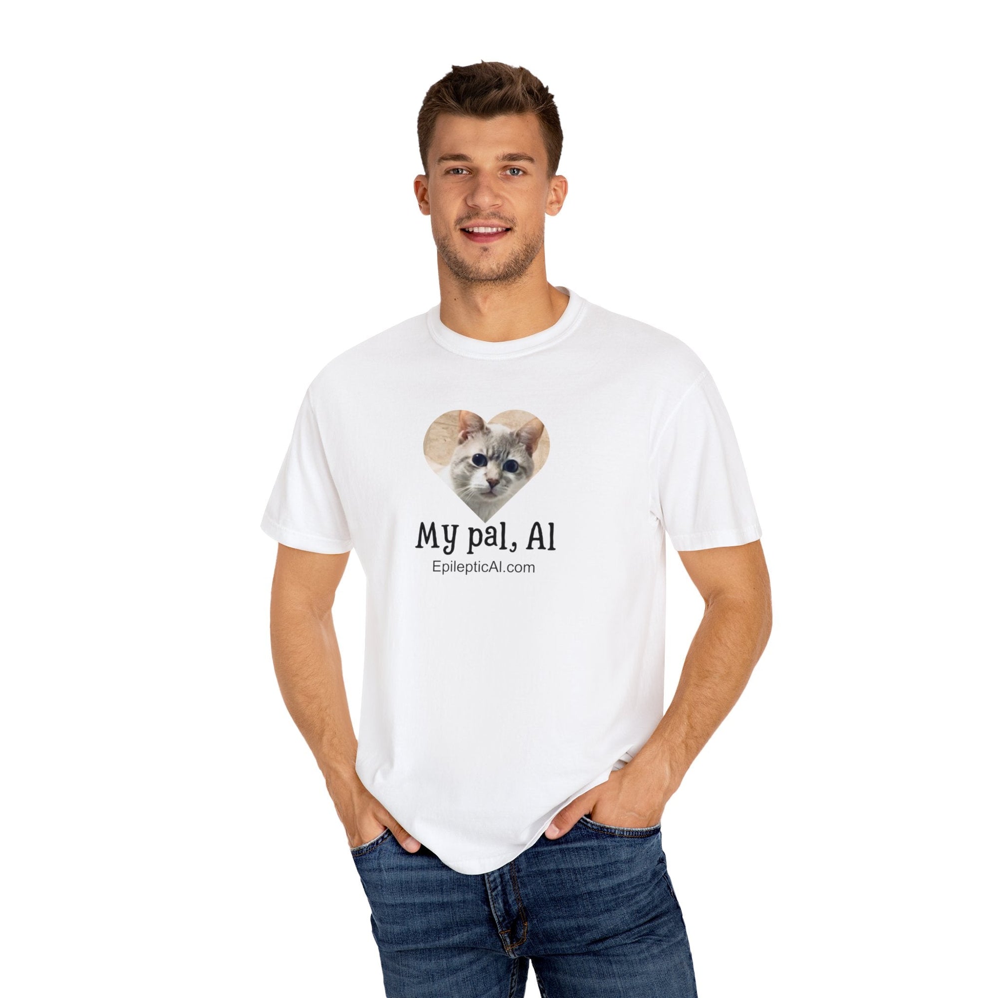 My Pal Al Unisex Garment - Dyed T - shirt - T - Shirt - Epileptic Al’s Shop