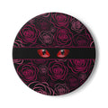 Mystery Cat Eyes Ceramic Coaster - Decor, Coasters - EpiAl's Shop
