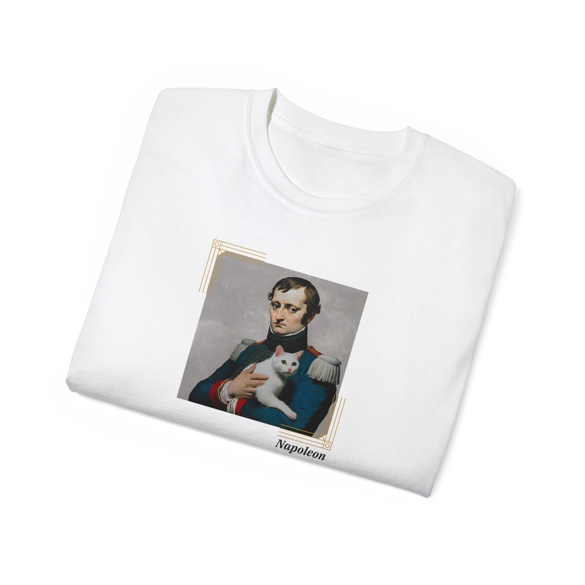 Napolean Cat Unisex Ultra Cotton Tee - T - Shirt - Epileptic Al’s Shop