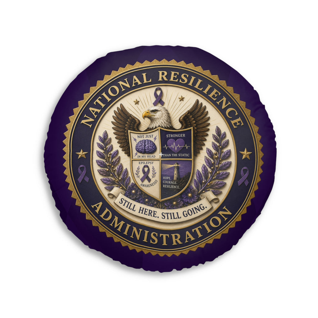 National Resilience Administration Epilepsy Awareness Floor Pillow - Decor, Pillows, Floor - EpiAl's Shop