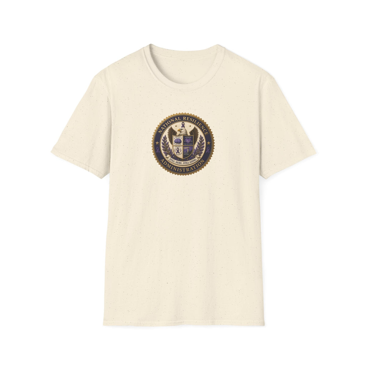 National Resilience Administration T-Shirt | Still Here. Still Going. Epilepsy Awareness Tee - Clothing, Unisex, T-Shirts - EpiAl's Shop