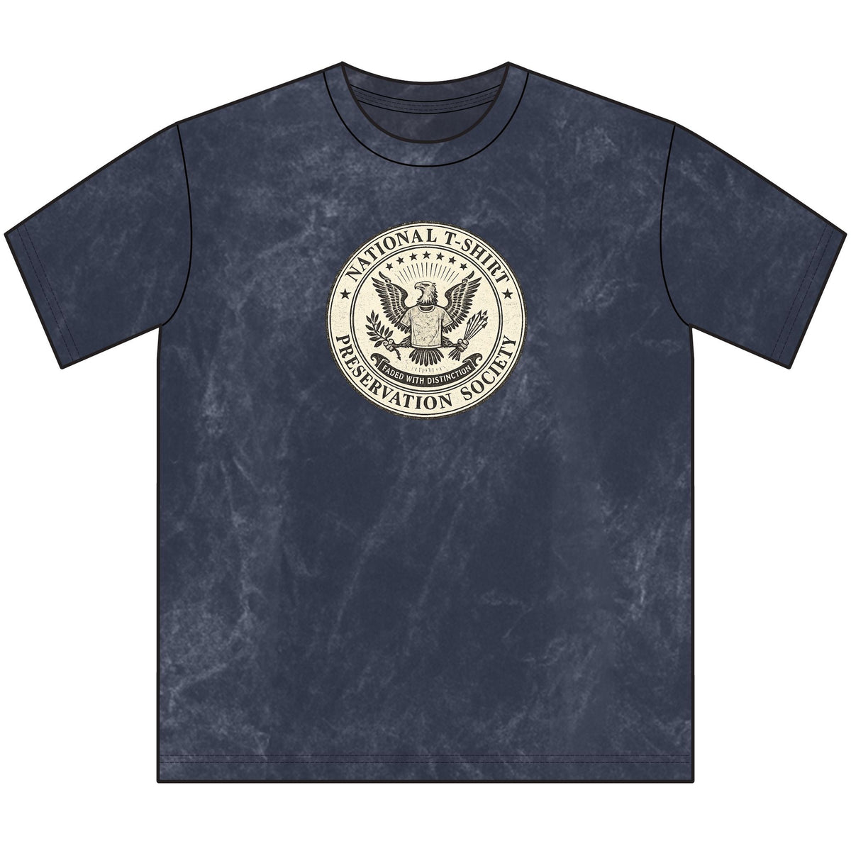 National T-Shirt Preservation Society Mineral Wash Tee - Clothing, Unisex, T-Shirts - EpiAl's Shop