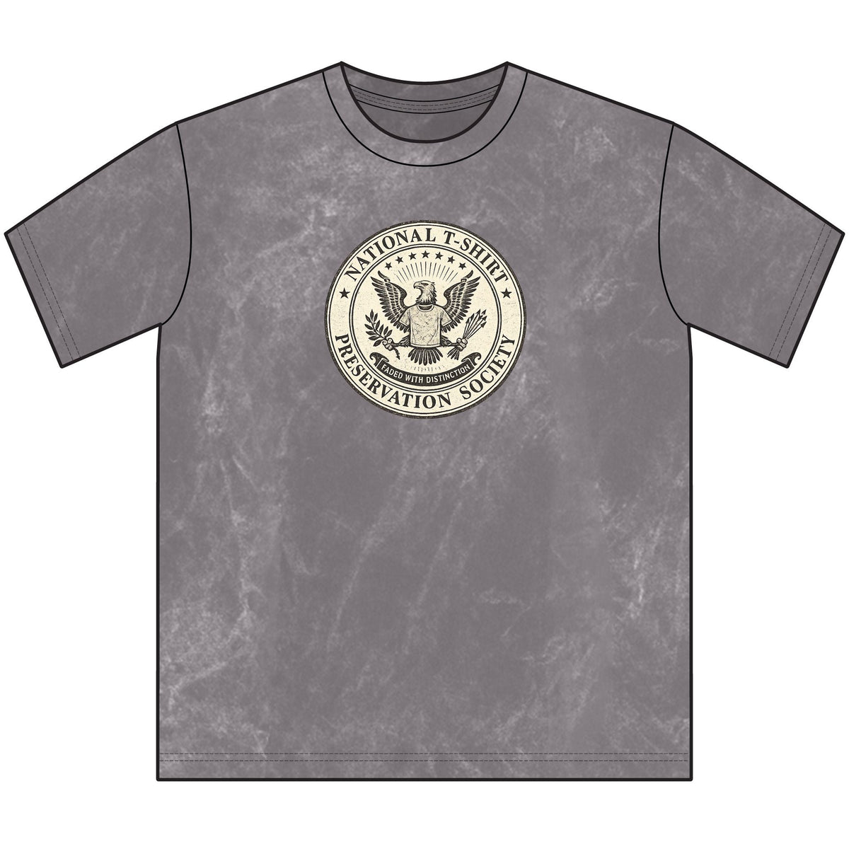 National T-Shirt Preservation Society Mineral Wash Tee - Clothing, Unisex, T-Shirts - EpiAl's Shop