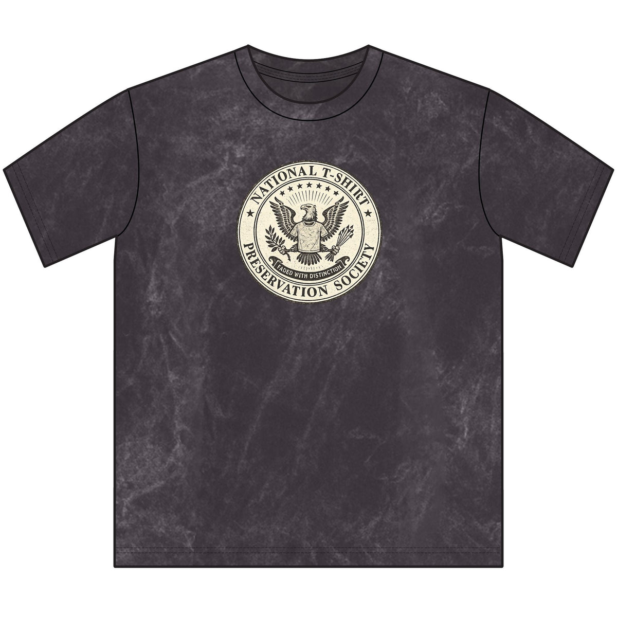 National T-Shirt Preservation Society Mineral Wash Tee - Clothing, Unisex, T-Shirts - EpiAl's Shop