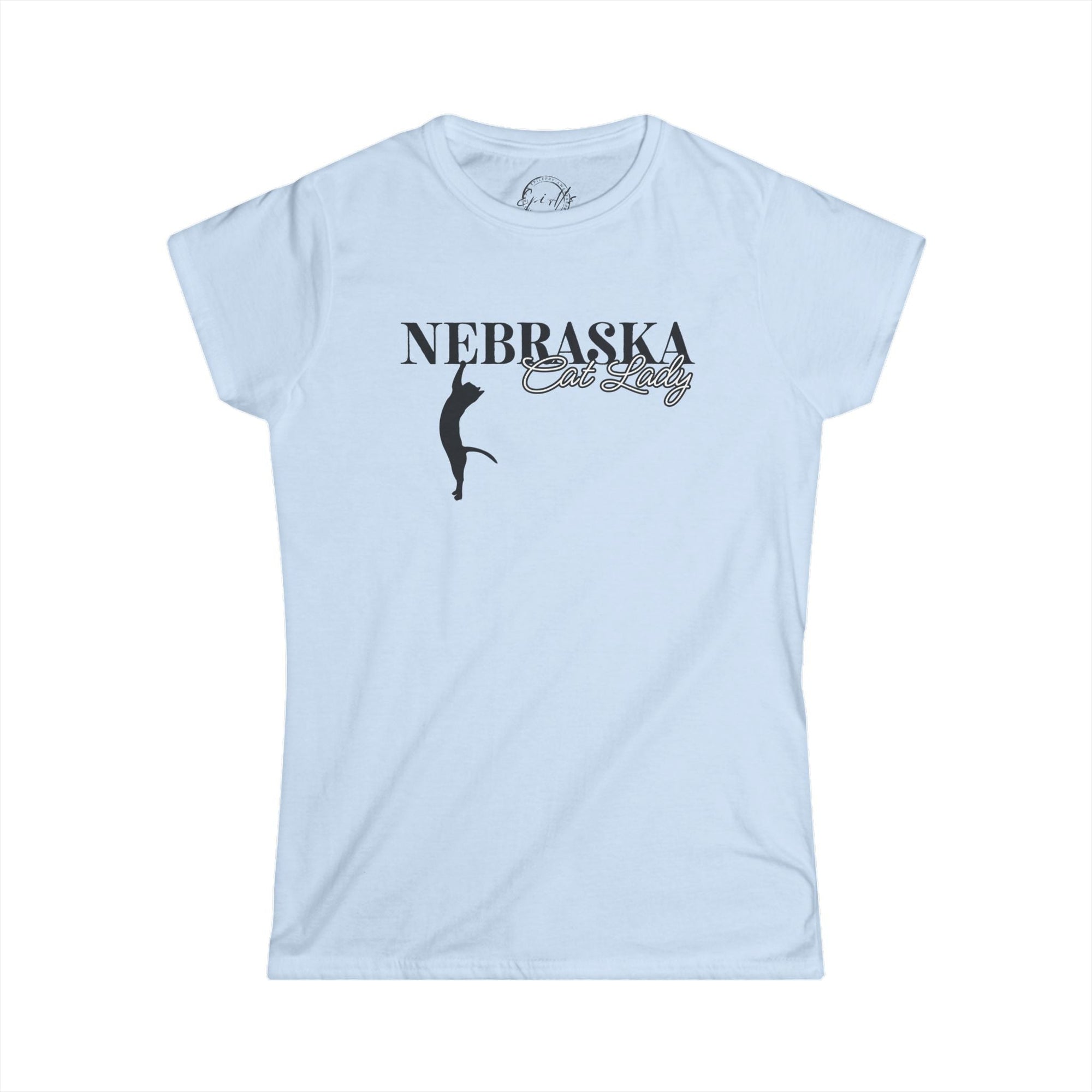 Nebraska Cat Lady Softstyle Tee - T - Shirt - EpiAl's Shop