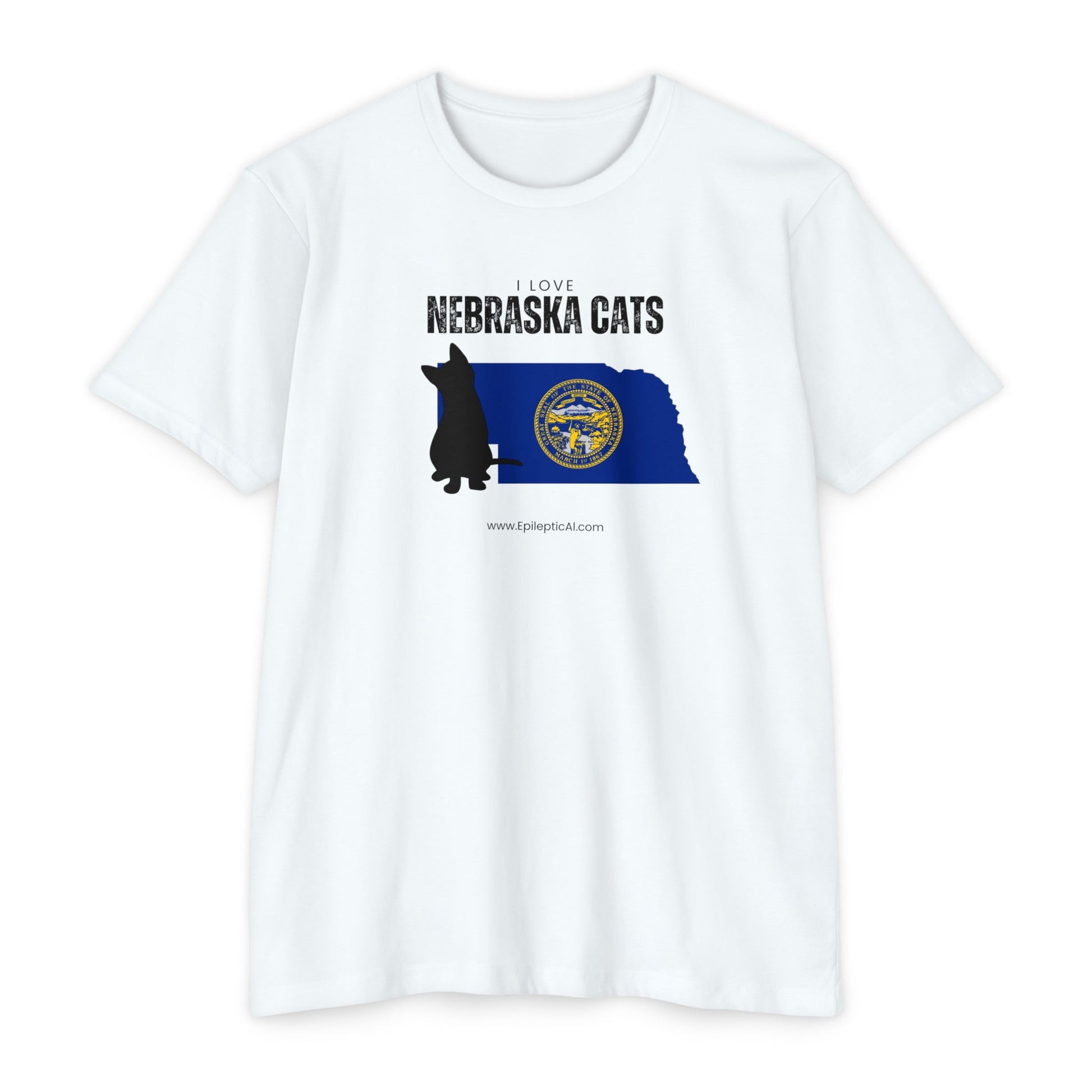 Nebraska Cats Unisex CVC Jersey T - shirt - T - Shirt - Epileptic Al’s Shop