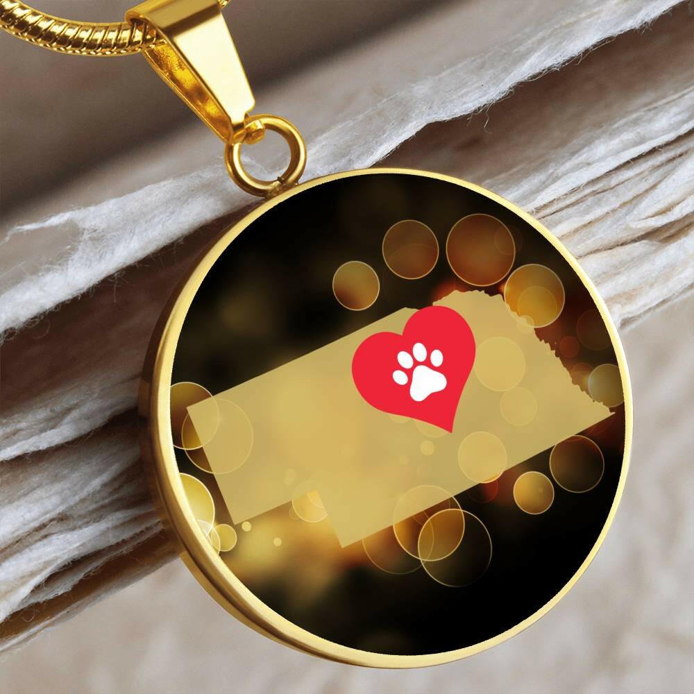 Nebraska luvs Cats Necklace - Jewelry - Epileptic Al’s Shop