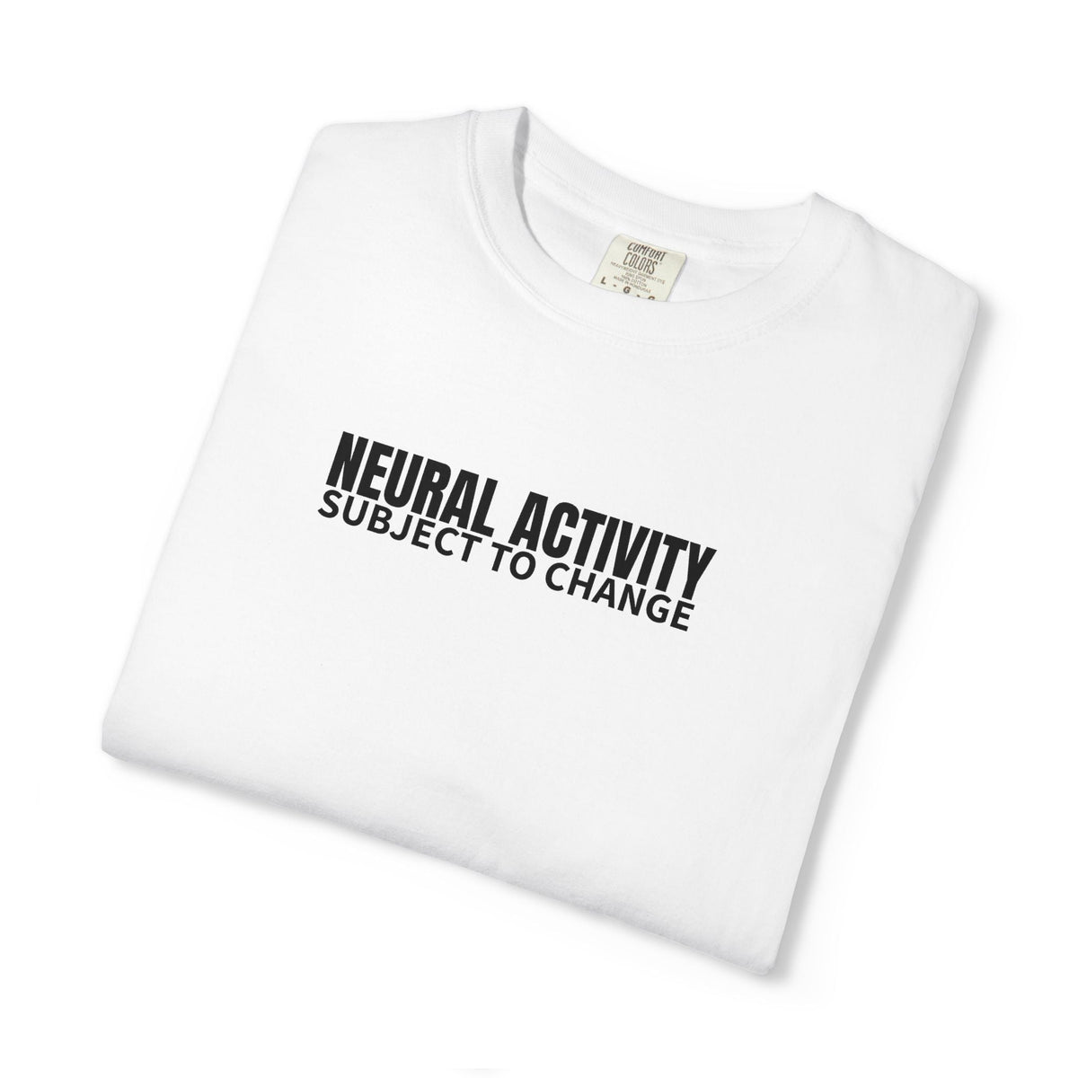Neural Activity Subject to Change T-Shirt | Epilepsy Awareness Tee - Clothing, Unisex, T-Shirts - EpiAl's Shop