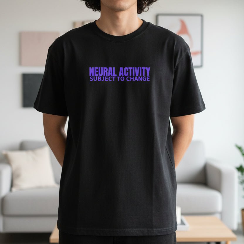 Neural Activity Subject to Change T-Shirt | Epilepsy Awareness Tee - Clothing, Unisex, T-Shirts - EpiAl's Shop