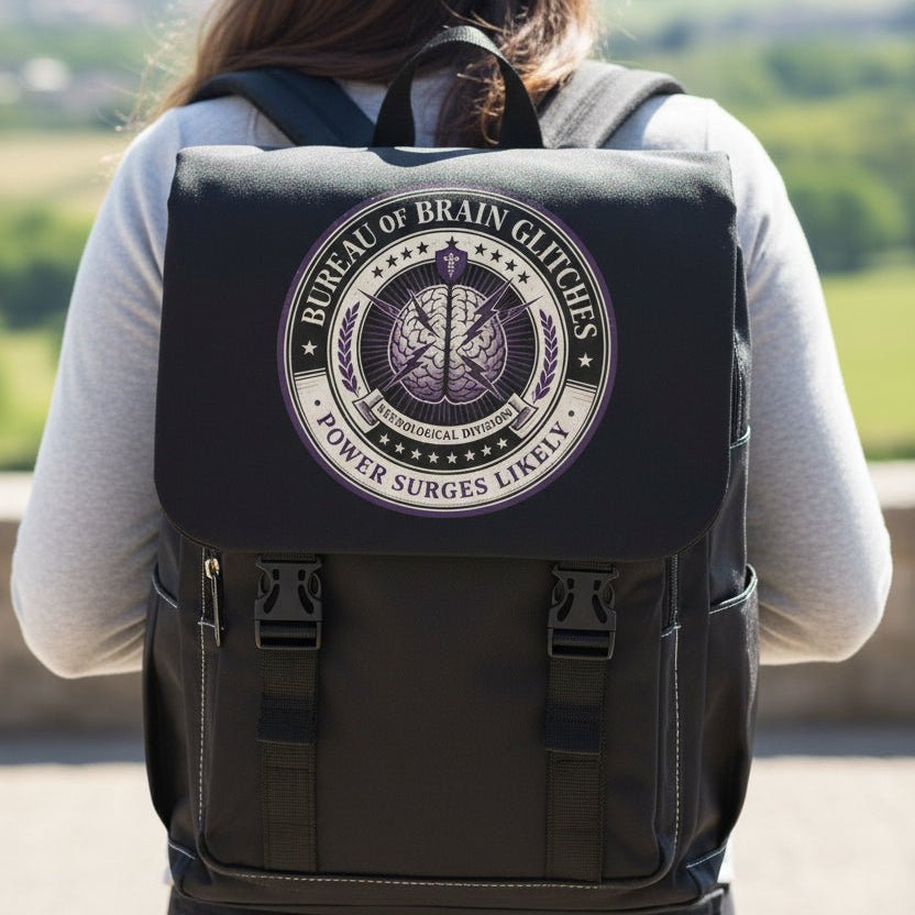 Neurostrong Carry – Epilepsy Awareness Canvas Backpack - Bags, Backpack - EpiAl's Shop