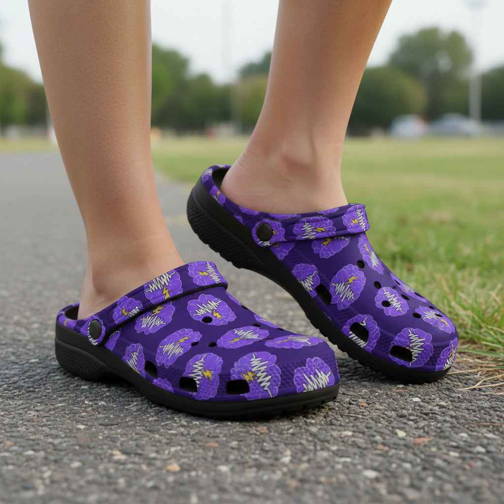 Neurostrong Clogs – Epilepsy Awareness EVA Comfort Shoes - Shoes, Clogs - EpiAl's Shop